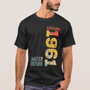 Jahr 1961 September 1961 Retro 1961 Vintag 1961 S T-Shirt