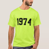Jahr 1974 T-Shirt (Vorderseite)