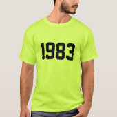 Jahr 1983 T-Shirt (Vorderseite)