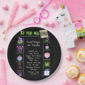 Jahr 1988 Geburtstag Trivia Fakten Papiertafel Pappteller (Party)