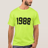 Jahr 1988 T-Shirt (Vorderseite)