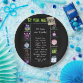 Jahr 1998 Geburtstag Trivia Fakten Papiertafel Pappteller (Party)