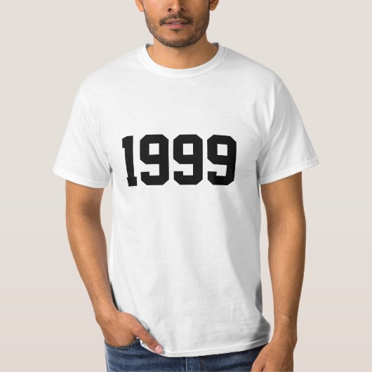 Jahr 1999 T-Shirt (Vorderseite)