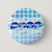 Jahr 2000 Grafik Button (Vorderseite)