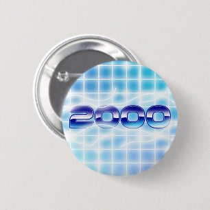 Jahr 2000 Grafik Button