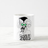 Jahr 2015 der Schafklasse 2015 Kaffeetasse (Mittel)