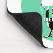 Jahr 2017 im Mousepad des grünen Kreises (Ecke)