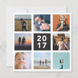 Jahr 2017 im Rahmen der "Review Holiday Card" Feiertagskarte