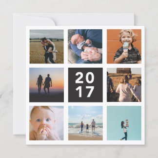 Jahr 2017 im Rahmen der "Review Holiday Card" Feiertagskarte