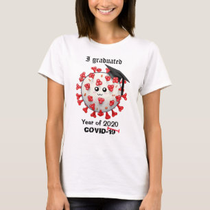 Jahr 2020 Abschluss Coronavirus COVID-19 Absolvent T-Shirt