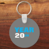 Jahr 2020 Button-Schlüsselanhänger Schlüsselanhänger (Vorderseite)
