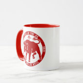 Jahr 2021 der OX Tasse (Vorderseite Links)