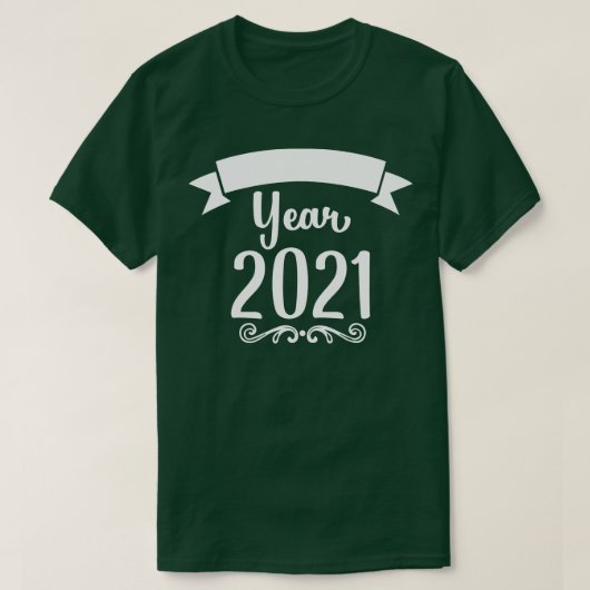 Jahr 2021 T-Shirt (Design vorne)