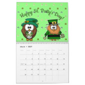 Jahr 2022 des Eule-Kalenders Kalender (Mär 2027)