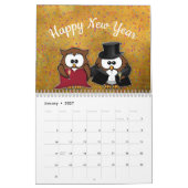 Jahr 2022 des Eule-Kalenders Kalender (Jan 2027)