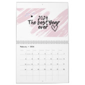 Jahr 2024 kalender (Feb 2026)