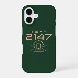 Jahr 2147 Futuristisches Cyberpunk-Sci-Fi iPhone 16 Hülle