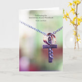 JAHR 25. 30. 40. 50. KARTE (Gelbe Blume)