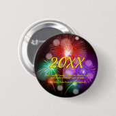 Jahr ändern, NeujahrsFirewalls mit beliebigem Name Button (Vorne & Hinten)