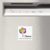 Jahr Datum, Alter, Name Personalisiert Geburtstag Magnet (In Situ (Geschirrspüler))