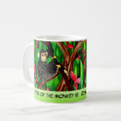 Jahr der Affe-Tasse Kaffeetasse (Vorderseite Links)