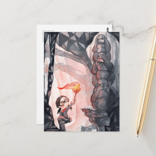 Jahr der Affen- DNM-Postkarten Postkarte (Vorderseite/Rückseite Beispiel)