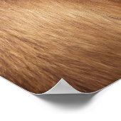 Jahr der Affenplakette Poster (Ecke)