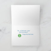 Jahr der Angestellten, Kreis Karte (Innenseite)