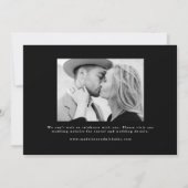 Jahr der Ankündigung der Verlobung des Ring-Fotos (Rückseite)