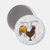 Jahr der Aufstellung Magnet (Vorderseite/Rückseite)