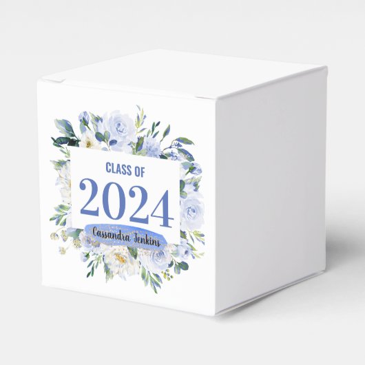 Jahr der blauen Rose Abschluss Geschenkschachtel (Vorderseite)