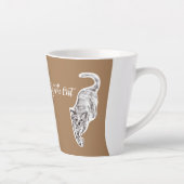 Jahr der Cat Kitty Tinte Zeichnend letzte Tasse (Rechts)