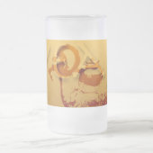 Jahr der Chinesischen Ziege Jahr Zodiac Glas Tasse (Mittel)