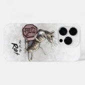 Jahr der Chinesischen Zodiac-Kunst Case-Mate iPhone Hülle (Rückseite (Horizontal))