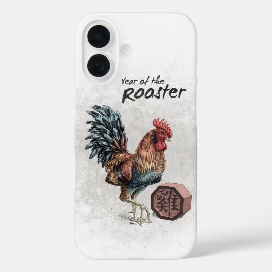 Jahr der chinesischen Zodiakkunst Case-Mate iPhone Hülle (Rückseite)