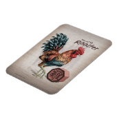 Jahr der chinesischen Zodiakkunst Magnet (Linke Seite)