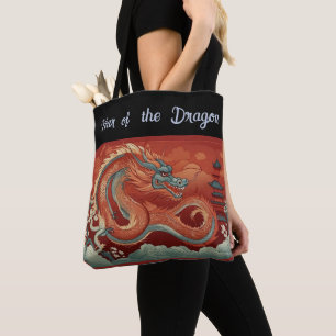 Jahr der Drachen-Tote-Tasche Tasche