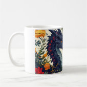 Jahr der Drachencoffe-Tasse mit Drachen Kaffeetasse (Links)