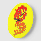 Jahr der Drachenmauer Große Wanduhr (Winkel)