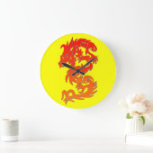 Jahr der Drachenmauer Große Wanduhr (Zuhause)