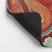 Jahr der Drachenmäuse Mousepad (Ecke)