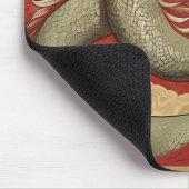 Jahr der Drachenmäuse Mousepad (Ecke)