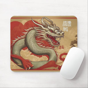 Jahr der Drachenmäuse Mousepad