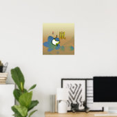 Jahr der Earth Mouse Print Poster (Heimbüro)