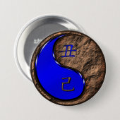 Jahr der Erde Ox Button (Vorne & Hinten)