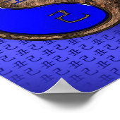 Jahr der Erde Ox Poster (Ecke)