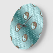 Jahr der Erdschlange Große Wanduhr (Winkel)