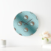 Jahr der Erdschlange Große Wanduhr (Zuhause)