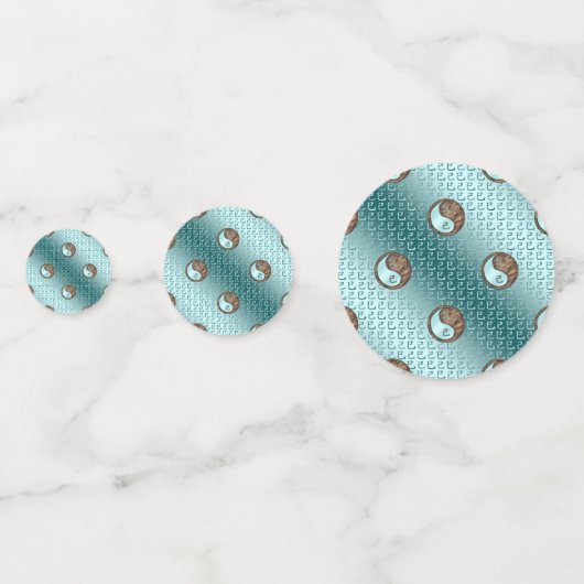 Jahr der Erdschlange Konfetti (Rückseiten)