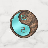 Jahr der Erdschlange Konfetti (Klein Vorderseite)